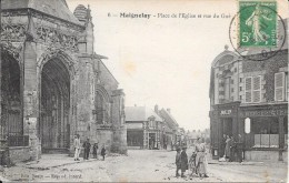 MAIGNELAY - 60 - Place De L'Eglise Et Rue Du Gué - ENCH33 - - Maignelay Montigny