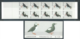 1981 NORVEGIA LIBRETTO L785 UCCELLI MNH ** - Carnets