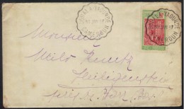 CAMEROUN / 1937 AMBULANT DOUALA A YAOUNDE SUR LETTRE POUR HEILIGENSTEIN (ALSACE) (ref 7042) - Briefe U. Dokumente