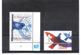 KPÖ438  UNO GENF 2002/03  MICHL 458 Und 481 ** Postfrisch - Unused Stamps