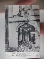 Carte Postale Belgique Melle Couvent Détruit Par Les Allemands 1914 - Melle