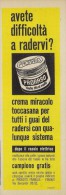 # PRORASO SHAVING CREAM, ITALY 1950s Advert Pubblicità Publicitè Reklame Crema Barba Afeitar Creme Rasage Rasierschaum - Zonder Classificatie
