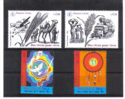 KPÖ421 UNO GENF 2005 MICHL 526/27 Und 528/29 ** Postfrisch - Unused Stamps