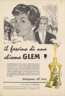 # GLEM TESTANERA SCHWARZKOPF EGG SHAMPOO, ITALY 1950s Advert Pubblicità Publicitè Reklame Hair Cheveux Haar Beautè Oeuf - Ohne Zuordnung