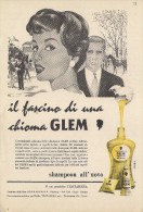 # GLEM TESTANERA SCHWARZKOPF EGG SHAMPOO, ITALY 1950s Advert Pubblicità Publicitè Reklame Hair Cheveux Haar Beautè Oeuf - Sin Clasificación
