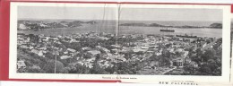 New Caledonia Souvenir Multi-view Fold Out Street Scenes Casino Tourism Countryside, C1920s Vintage Postcard Folder - Nieuw-Caledonië