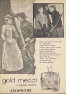 # ATKINSONS ENGLISH LAVENDER 1950s Italy Advert Pubblicità Publicitè Reklame Parfum Perfume Profumo Cosmetics Hunt - Ohne Zuordnung