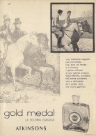 # ATKINSONS ENGLISH LAVENDER 1950s Italy Advert Pubblicità Publicitè Parfum Perfume Profumo Cosmetics Horse - Sin Clasificación