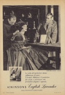 # ATKINSONS ENGLISH LAVENDER 1950s Italy Advert Pubblicità Publicitè Parfum Perfume Profumo Cosmetics - Sin Clasificación