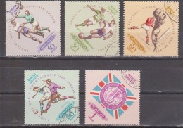 MONGOLIA 1966. MUNDIAL INGLATERRA. USADOS - USED. - 1966 – Inglaterra