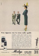 # MELYS GELEE VALLI CREMA MANI 1950s Advert Pubblicità Publicitè Reklame Moisturizing Hand Cream Creme Mains Protector - Non Classés