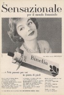 # CREMA DI BELLEZZA CIBA BINELIA 1950s Advert Pubblicità Publicitè Reklame Moisturizing Cream Creme Hydratante Protector - Sin Clasificación