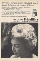 # BRILLANTINA TRICOFILINA, ITALY 1950s Advert Pubblicità Publicitè Reklame Hair Fixer Fixateur Cheveux Fijador Haar - Non Classificati