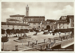 Loreto(Ancona)-Piazza Giacomo Leopardi-1938 - Senigallia