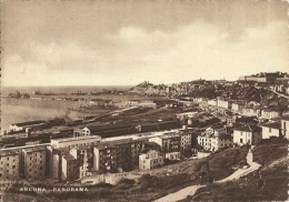 Ancona-Panorama Con Treni-1950 - Senigallia