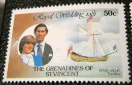 Grenadines Of St Vincent 1981 Royal Wedding - Royal Yachts 50c - Mint - St.Vincent E Grenadine