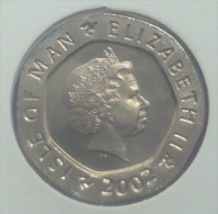 ISLE OF MAN 20 PENCE 2002 PICK 1040 UNC - Other - Europe