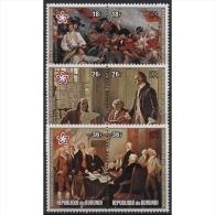 Burundi 1976 200 Jahre Unabhängigkeit Der USA 1284/89 A Postfrisch - Unused Stamps