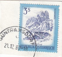 Austria  - 1 Val. Used Frammento - Andere & Zonder Classificatie
