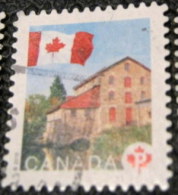 Canada 2010 Flag Over Historic Mills Old Stone Mill P - Used - Used Stamps