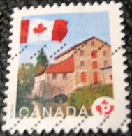 Canada 2010 Flag Over Historic Mills Old Stone Mill P - Used - Oblitérés