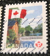 Canada 2010 Flag Over Historic Mills Cornell Mill P - Used - Used Stamps