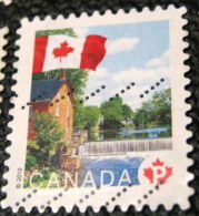 Canada 2010 Flag Over Historic Mills Cornell Mill P - Used - Used Stamps