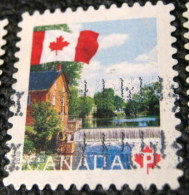 Canada 2010 Flag Over Historic Mills Cornell Mill P - Used - Used Stamps