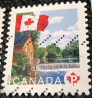 Canada 2010 Flag Over Historic Mills Cornell Mill P - Used - Used Stamps