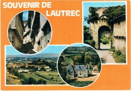 CPM FRANCE 81 TARN LAUTREC - Multivues 1976 - Lautrec