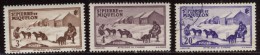 Saint Pierre Et Miquelon  - Oblitéré - Charnière  Y&T 1938  N° 168 - 169 - 173 Attelage 2c - 4c - 20c - Usados