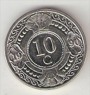 Neth Antilles  10 Cent 1990  Km 34   Bu - Antilles Néerlandaises