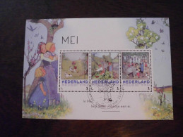 Nederland The Netherlands 2015 - Rie Cramer - Postzegelblok + 3 Kaarten - Used Stamps