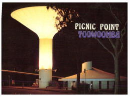 (379) Australia - QLD - Toowoomba Picnic Point (with Water Tower) At Night - Invasi D'acqua & Impianti Eolici
