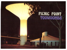 (379) Australia - QLD - Toowoomba Picnic Point (with Water Tower) At Night - Torres De Agua