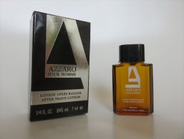 Azzaro Pour Homme - Lotion Après Rasage - Miniaturen Herrendüfte (mit Verpackung)