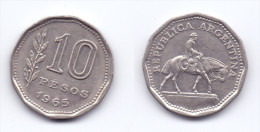 Argentina 10 Pesos 1965 - Argentinië