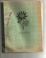 Beauvais , Librairie Prévot , Cahier De Marque Lotus Vendu Uniquement Pour Couverture - L