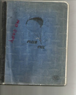 Cahier Plein Ciel  , Couverture Pliée  Un Peu Déformée , Vendu Pour Couverture - P