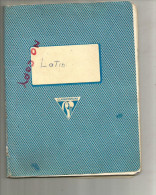 Cahier Clairefontaine 1960 , Dans Son Jus , Latin , Vendu Pour La Couverture - C