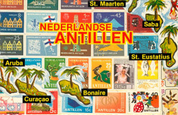Antilles Neérlandaises - Saint Martin - Saint Marteen - Nederlandse Antillen - Semi Moderne Grand Format - Bon état - Saint-Martin
