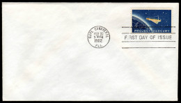 USA 1962 - Projekt Mercury - Erster Bemannter US Weltraumflug John Glenn - FDC - Etats-Unis