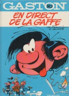 GASTON R1 -  EN DIRECT DE LA GAFFE - FRANQUIN ET DELPORTE - 4 Scans - Franquin