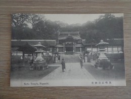 CPA ASIE JAPON NAGASAKI  SUWA TEMPLE - Hiroshima