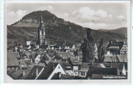 Allemagne - Reutlinger Mit Achaim - Vue Prise Des Hauteurs Du Village Et De L'Eglise - CPSM Glacée - Reutlingen