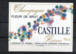 CHAMPAGNE  - Fleur De Brut - Castille - Fleurs