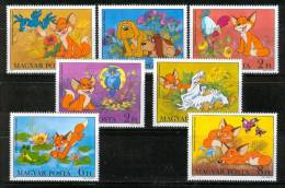 HUNGARY - 1982. Cartoon VUK Cpl.Set  Mi:3580-3586. MNH!!! 7.00EUR - Nuovi