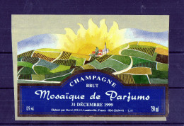 CHAMPAGNE  - Mosaique De Parfums - 31 Décembre 1999 - Flores