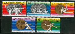 HUNGARY - 1976.Hungarian Medalists(Olympic Game,Montreal,Sport) Cpl.Set MNH! Mi:3164-3168 - Nuevos