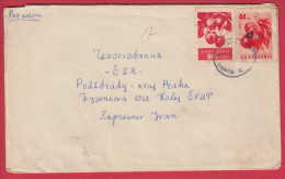 181134 / 1960 - Overprint 45 / 44 + 80 = 1.25 - Vegetable Tomato Tomate , Plant Fragaria Fragaria SOFIA Bulgaria - Covers & Documents